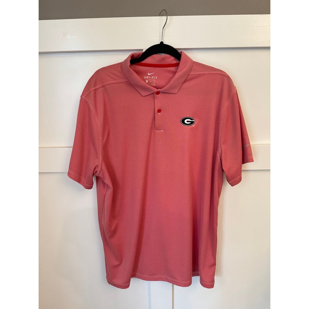 Georgia UGA NIKE drifit polo size XL